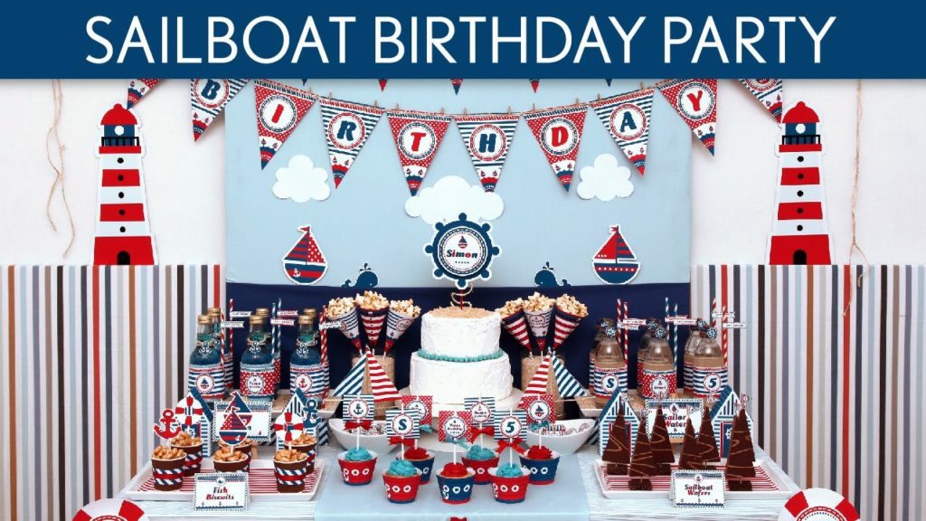 Birthday Party on a sailboat