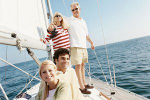 Family sailing