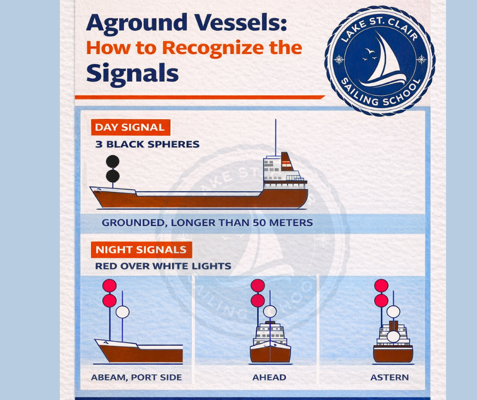 Read more about the article Aground Vessels: How to Recognize the Signals on Lake St. Clair