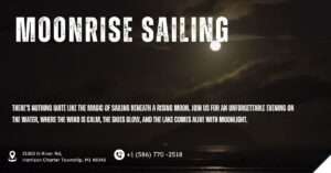 Moonrise sailing