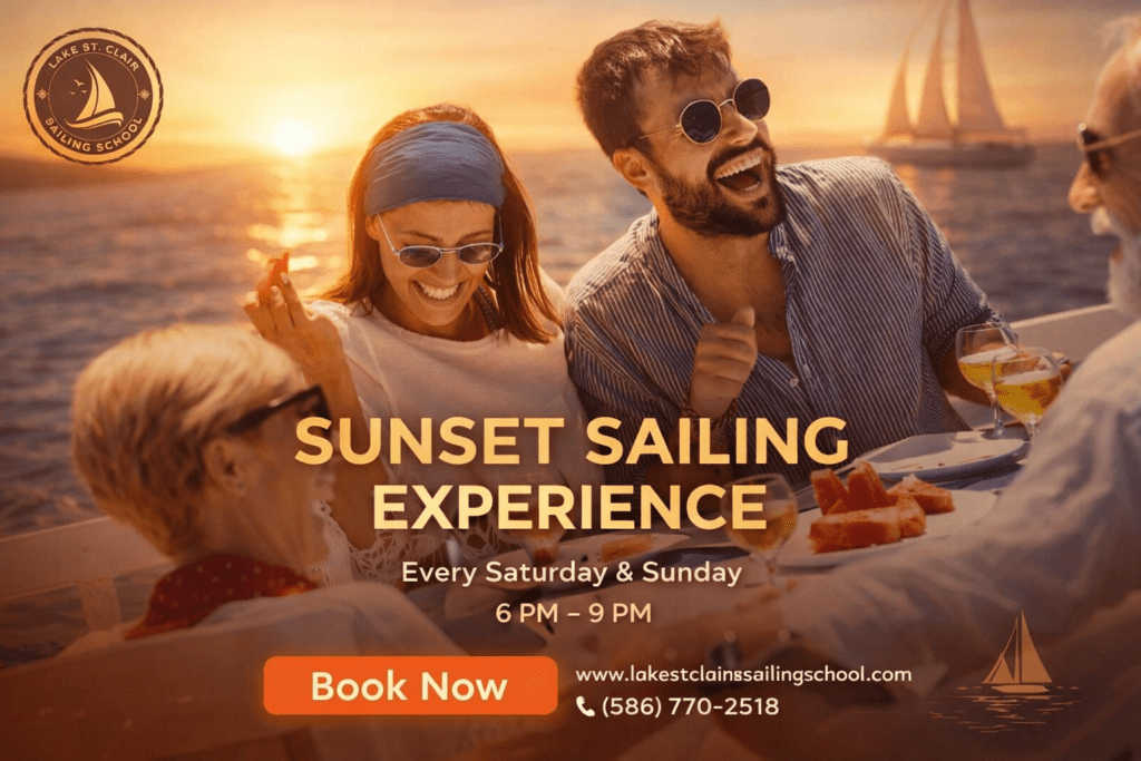 Sunset Sailing in Michigan