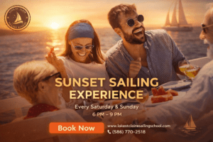 Sunset Sailing in Michigan