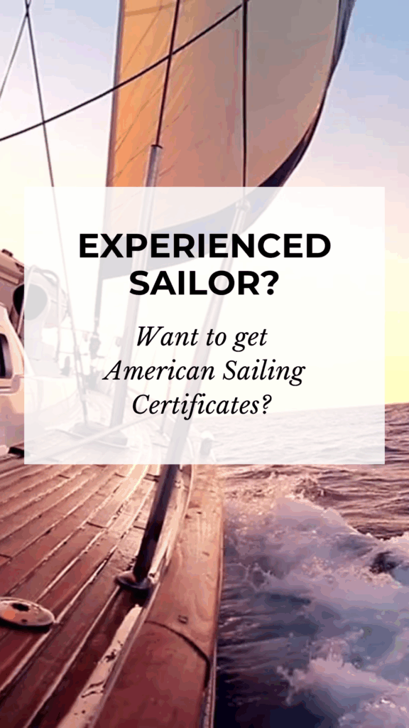 experience sailor