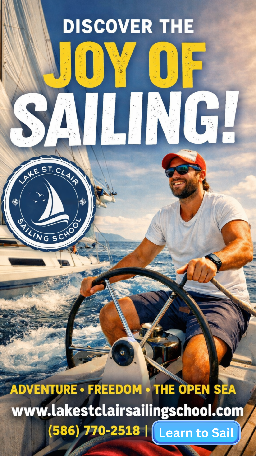 Read more about the article Learn to Sail in Michigan: Discover the Joy of the Water with Lake St. Clair Sailing School