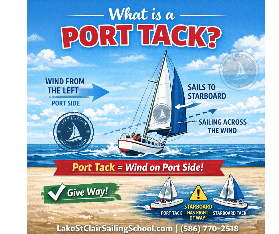 Read more about the article Understanding the Port Tack: A Guide for New Sailors