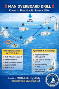 Read more about the article Man Overboard Drill — Every Sailor Should Know This