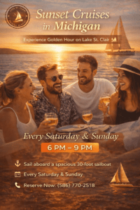 Sunset Cruise in michigan