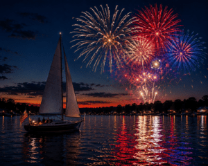 forth of July on lake st clair Metro Detroit Area