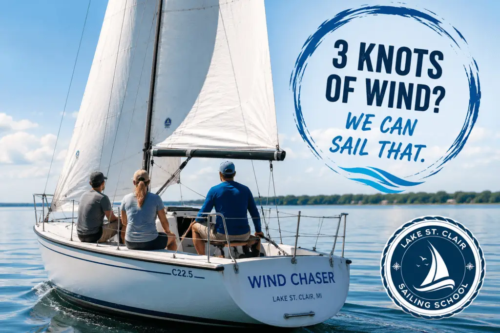 sailing in 4 knots
