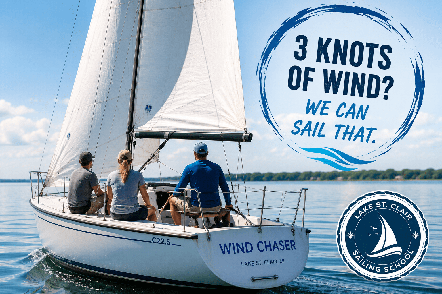 sailing in 4 knots