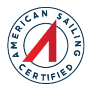 American Sailing Association certified badge